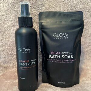 Bath Soak and Magnesium Leg Spray